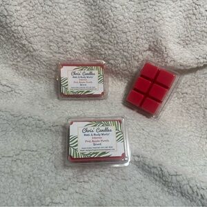 3 Packs Intense Pink Apple Punch Scent Wax Melts